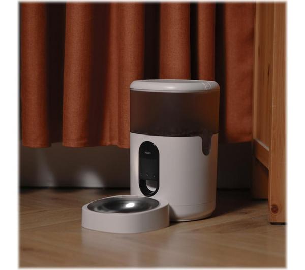 AQARA C1 Smart Pet Food Feeder with G2H Pro Camera Hub - White