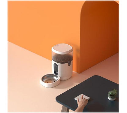 AQARA C1 Smart Pet Food Feeder with G2H Pro Camera Hub - White