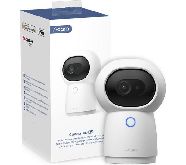 AQARA C1 Smart Pet Food Feeder with G3 Camera Hub - White