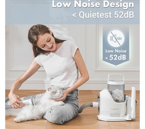 NEAKASA P2 Pro Dog & Cat Grooming Kit with Vacuum - White