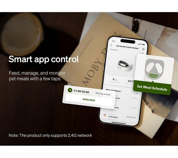 PETLIBRO Polar Smart Wet Food Pet Feeder - Black