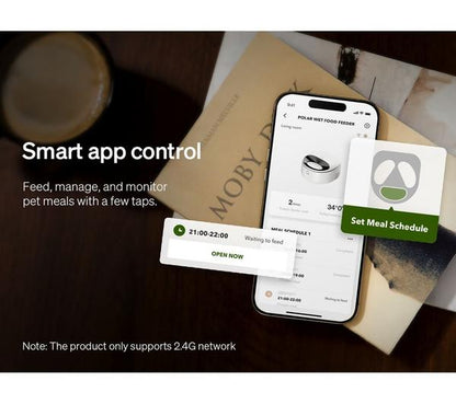 PETLIBRO Polar Smart Wet Food Pet Feeder - Black