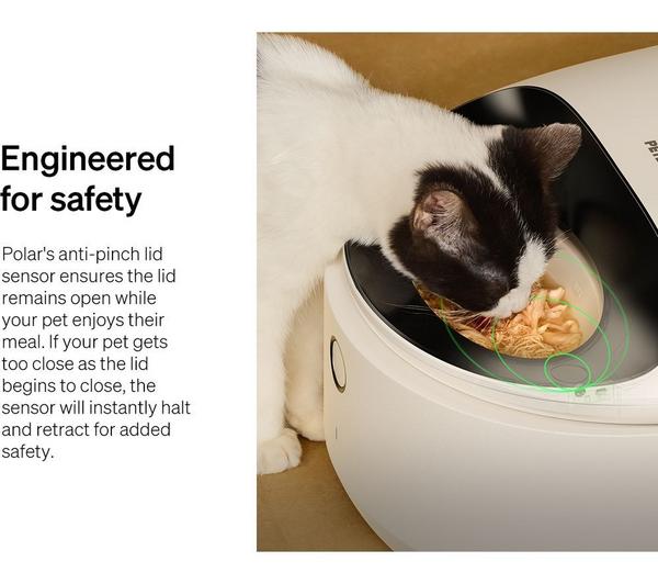 PETLIBRO Polar Smart Wet Food Pet Feeder - Black