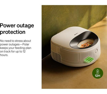 PETLIBRO Polar Smart Wet Food Pet Feeder - Black