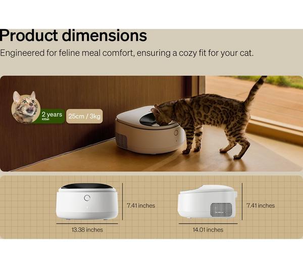 PETLIBRO Polar Smart Wet Food Pet Feeder - Black