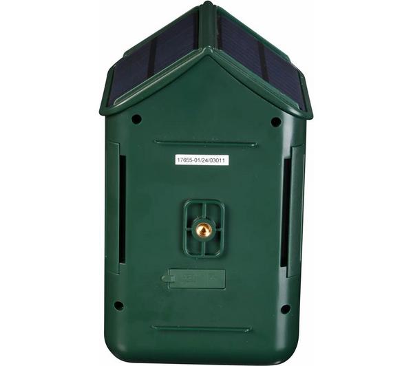 DENVER BFC-1200 Smart Camera Bird Feeder with Solar Roof - Green