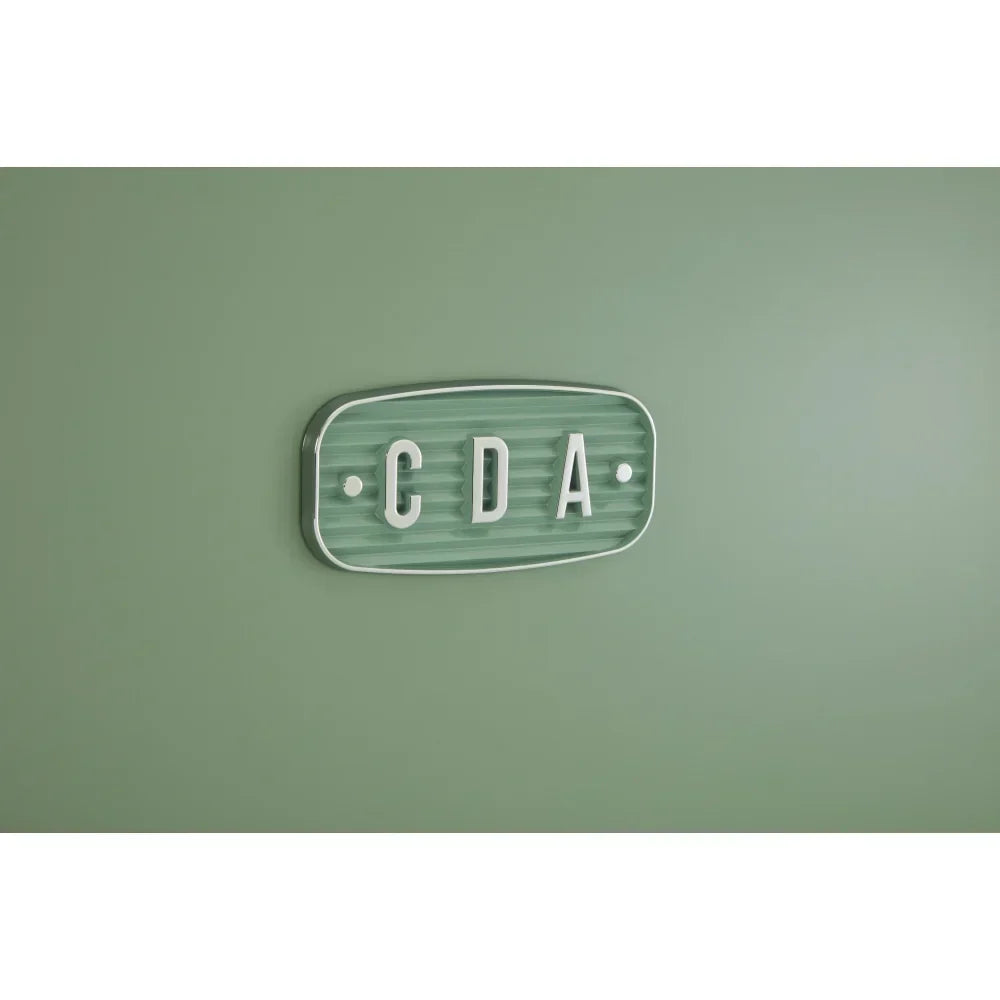 Betty Meadow Retro Static Fridge Freezer, 80/20, Green, D Rated