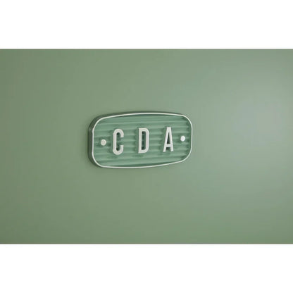 Betty Meadow Retro Static Fridge Freezer, 80/20, Green, D Rated