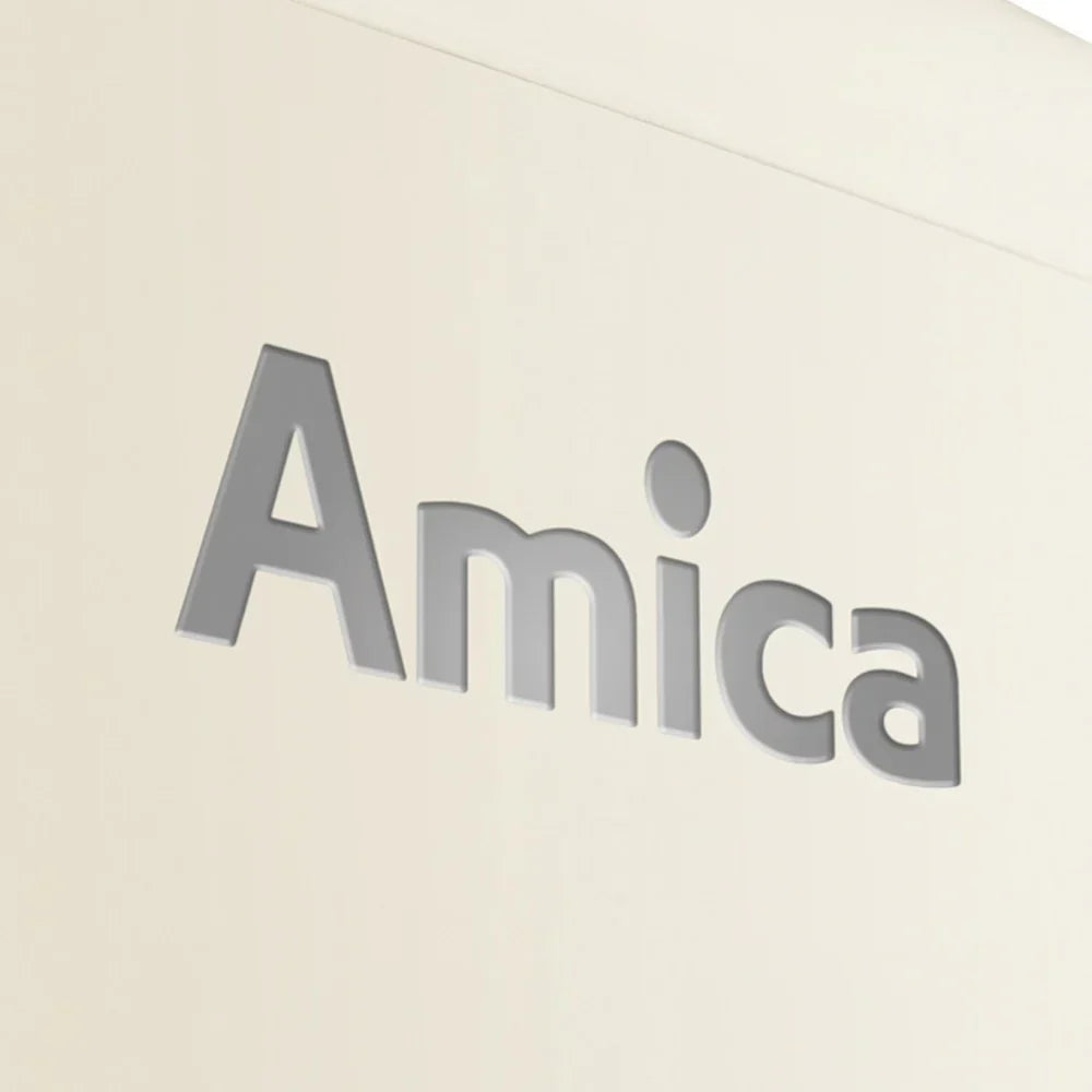 Amica FKR29653C Retro Static Fridge Freezer, 60/40, Cream, E Rated