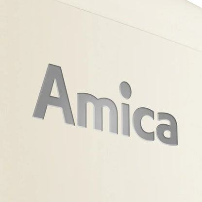 Amica FKR29653C Retro Static Fridge Freezer, 60/40, Cream, E Rated