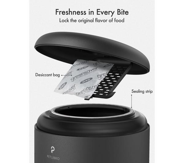 PETLIBRO Granary Automatic Dual Pet Food Feeder - 5 Litre, Black