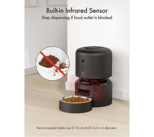 PETLIBRO Granary Automatic Pet Food Feeder - 3 Litre, Black